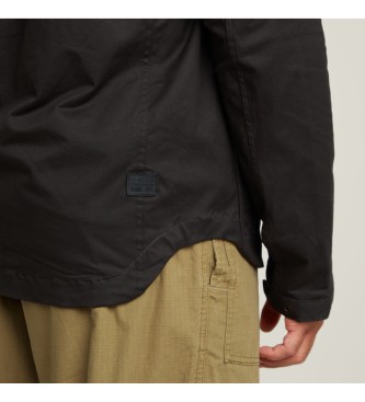 G-Star Batt Hooded Overshirt  noir