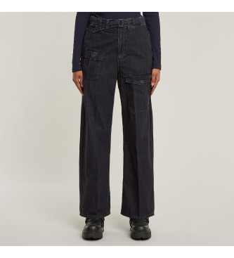 G-Star Cargo jeans Belted Loose svart