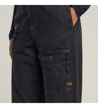 G-Star Cargo jeans Riem los zwart