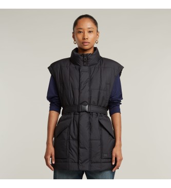 G-Star Gilet imbottito con cintura nera