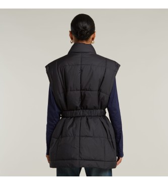 G-Star Gilet matelass ceintur  noir