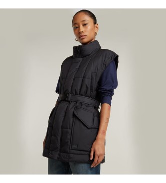 G-Star Belted Padded Vest  črna