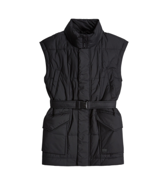 G-Star Belted Padded Vest  črna