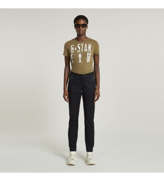 G-Star Pantaloni chino neri Bronson