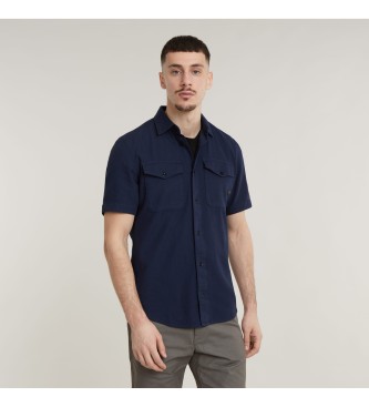 G-Star Camisa Slim Marine azul-marinho