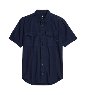 G-Star Camisa Slim Marine azul-marinho