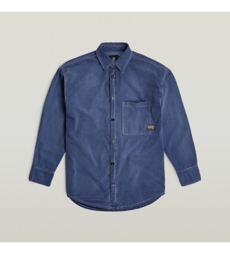 G-Star Camisa azul descontrada