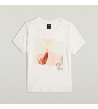 G-Star Abstract water T-shirt wit