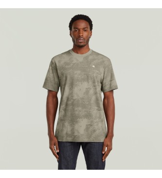 G-Star T-shirt � imprim� allover kaki