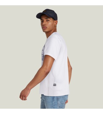 G-Star T-shirt Bandana vit