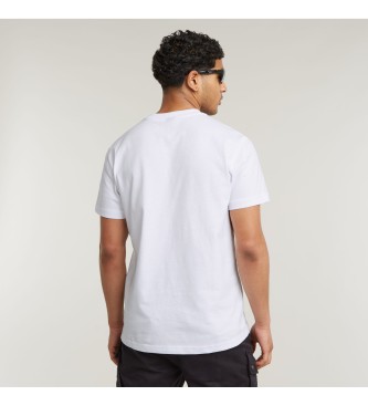 G-Star T-shirt Cape Town biały