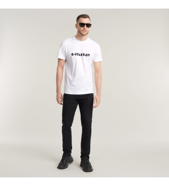 G-Star Camiseta Graphic Script blanco