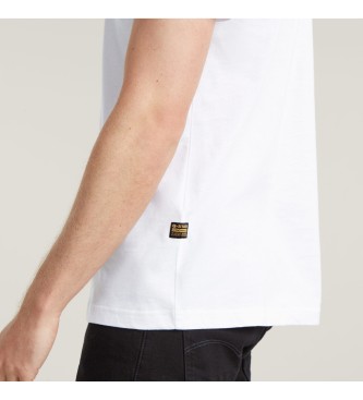 G-Star Camiseta Graphic Script blanco