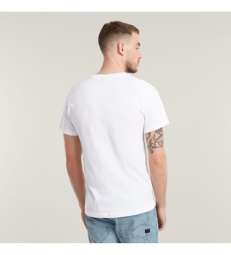 G-Star T-shirt Slim biały
