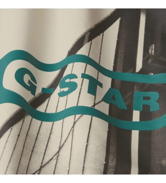 G-Star HQ T-shirt Oldskool Logo Lash rd