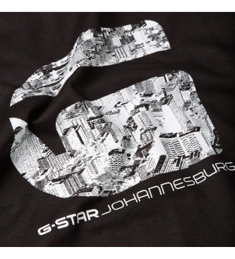 G-Star Camiseta Johannesburg negro