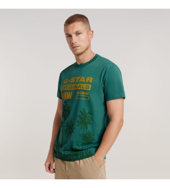 G-Star Palm Originals T-shirt green