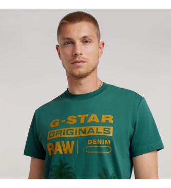 G-Star Palm Originals T-shirt grn