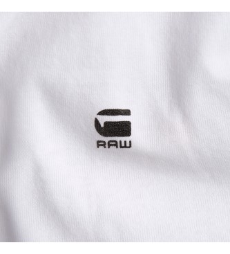 G-Star RAW geverfd T-shirt wit