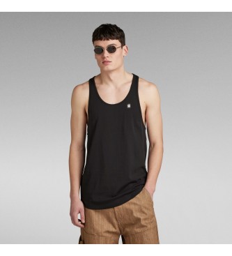 G-Star T-shirt nera con muscoli ciglia