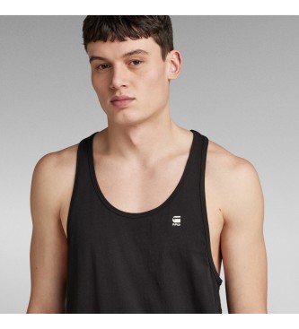 G-Star T-shirt nera con muscoli ciglia