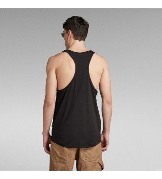 G-Star T-shirt nera con muscoli ciglia