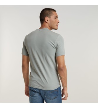 G-Star Camiseta Slim Base gris