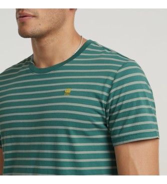 G-Star Stripe T-shirt green