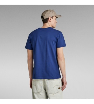 G-Star Camo T-shirt blauw
