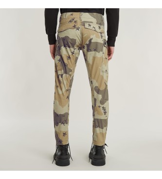 G-Star Pantaloni cargo beige affusolati regolari