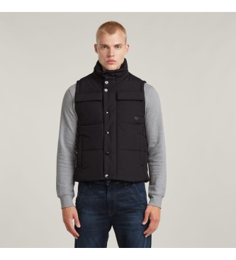 G-Star Gilet imbottito fondotinta nero