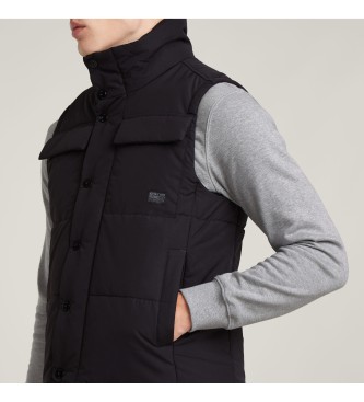 G-Star Foundation Gewatteerd Vest zwart