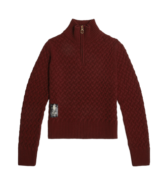 G-Star Chunky Skipper Pullover kastanienbraun