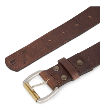 G-Star Brown Dast leather belt