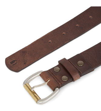 G-Star Ceinture en cuir Dast marron