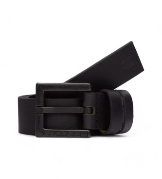 G-Star Ceinture en cuir New Duko noir