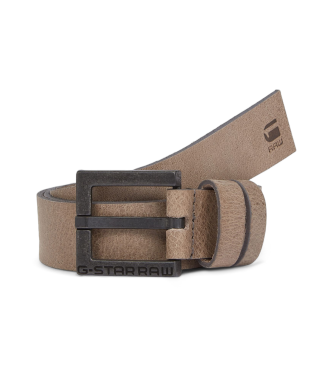 G-Star Ceinture en cuir New Duko marron