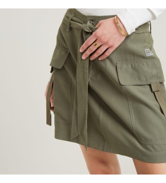 G-Star Cargo Belted Skirt green