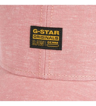 G-Star Bon de basebol Originals cor-de-rosa