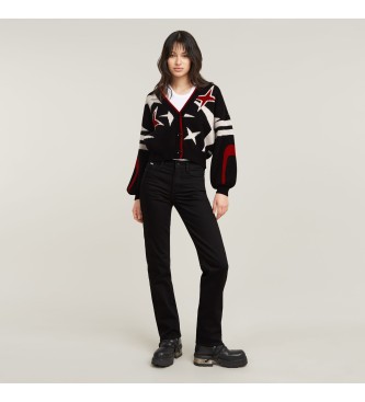 G-Star Holiday Loose Knitted Cardigan black