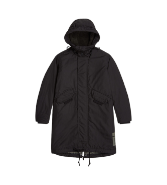 G-Star Visstaart parka met capuchon   zwart