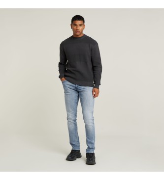 G-Star Jeans 3301 Regular Taps toelopend blauw