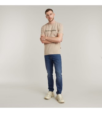 G-Star Dżinsy 3301 Skinny niebieskie