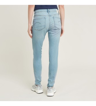 G-Star Dżinsy 3301 Skinny niebieskie