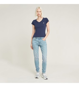 G-Star Dżinsy 3301 Skinny niebieskie