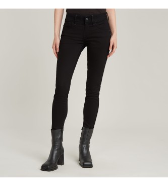 G-Star Jeans Lynn Mid Skinny zwart