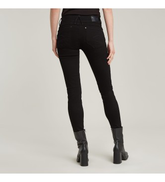 G-Star Jeans Lynn Mid Skinny zwart