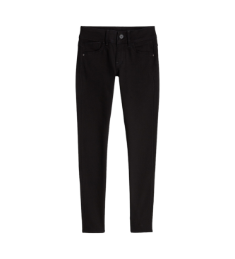 G-Star Kavbojke Lynn Mid Skinny black