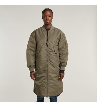 G-Star Cazadora Long Deconstructed Bomber taupe