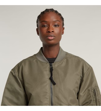 G-Star Cazadora Long Deconstructed Bomber taupe